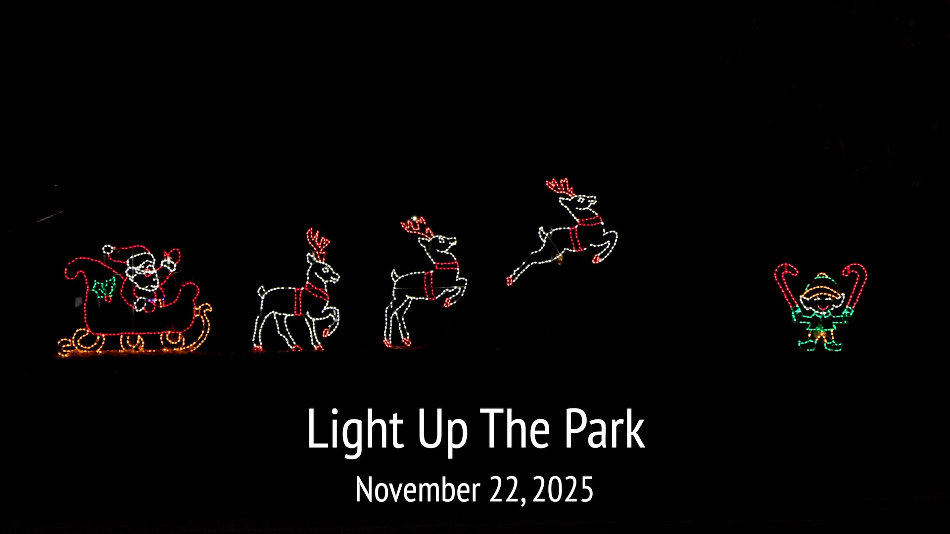 Thumbnail of video Light Up The Park 2025